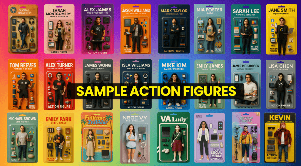 sample of AI Action Figures